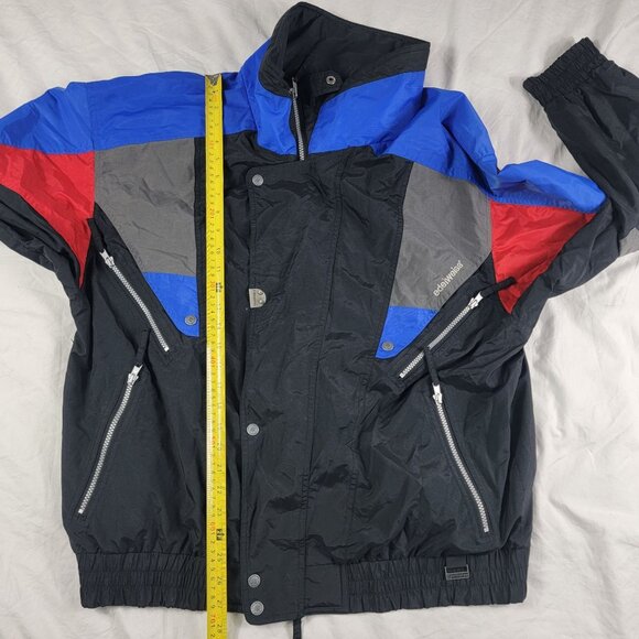 Edelweiss Skiwear Mens Large Black Jacket Snowboarding Winter Outdoors Casual - Picture 9 of 10